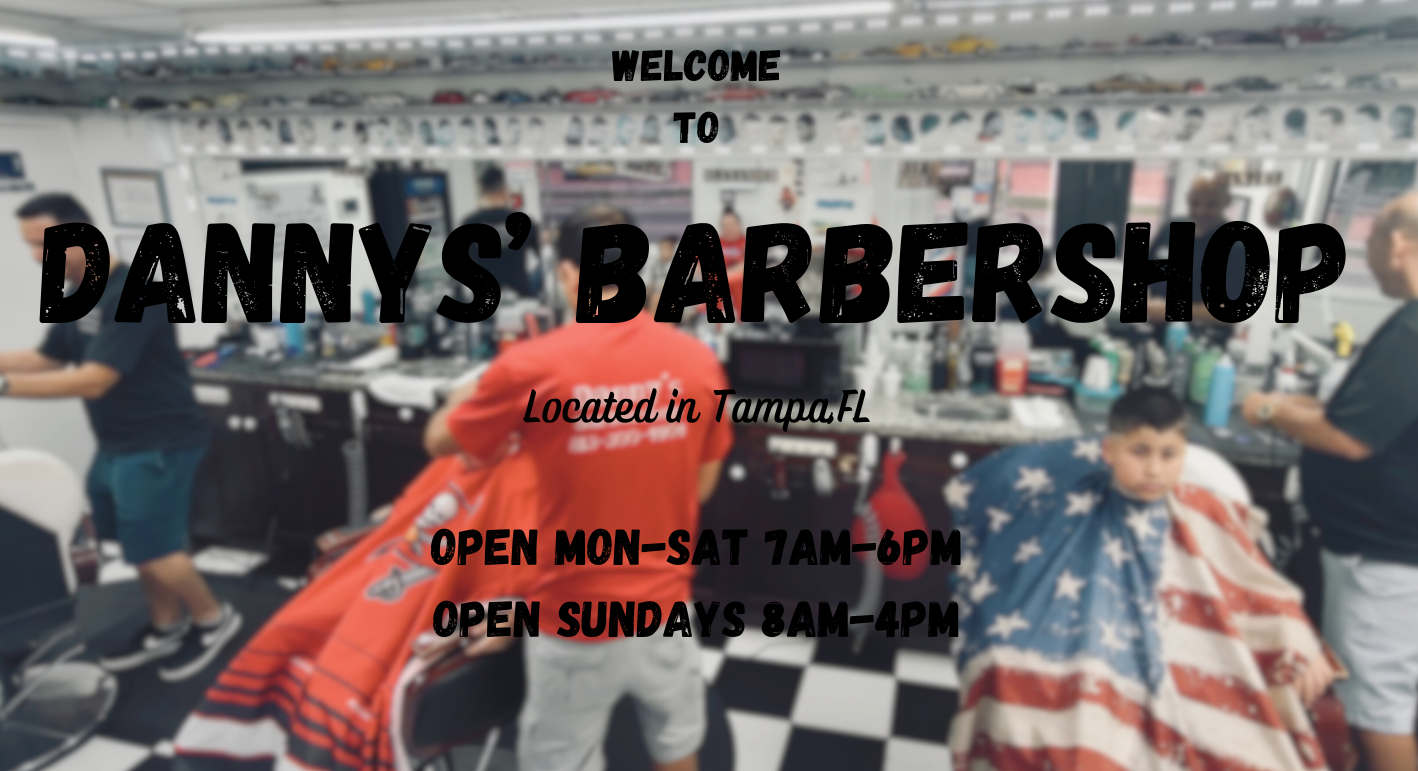 Interior of Danny's Barbershop